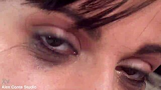 Amazing sandra soul gets destroyed by luca ferrero wet version with deepthroat and ass to mouth