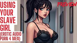 Slave Girl Delivers ASMR JOI Audio For HFO Orgasm With Dirty Talk