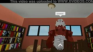 This guy fucks me hard in wild Roblox sex for ultimate pleasure
