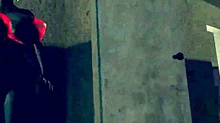 lets play last rest area with ebony elegance and redhead action