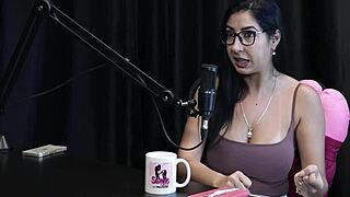 Blonde and brunette Latinas explore swingers club with Max Garcia for outdoor public group domination and toys