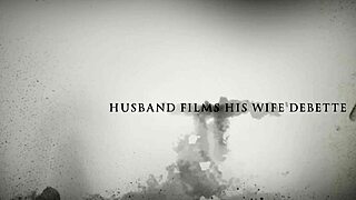 debette gives barefoot footjob with sucking and facial cumshot on wrinkled feet