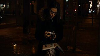 Nerdy Playgirl with Glasses Gets Impaled on Strapon in Horny Amateur Hardcore Fucking Scene