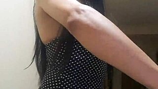 linda girl looks so cute and stylish in her crossdressing outfit