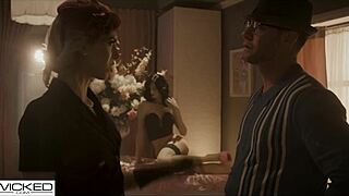 Ever wonder how a smokin' blonde takes a deep pounding in her tight pussy from behind?