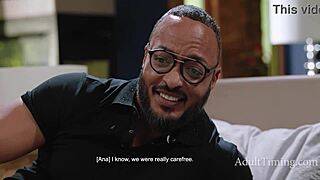 Oh man, this black guy catches his wife masturbating and they get into some passionate hardcore bonding again – Ana Foxxx on AdultTiming