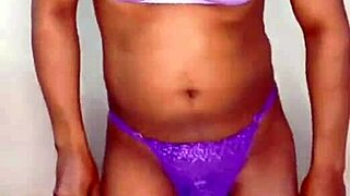 i-i'm stripping sexy in fishnets, rubbing my tiny clit-penis till i cum hard... ohh!