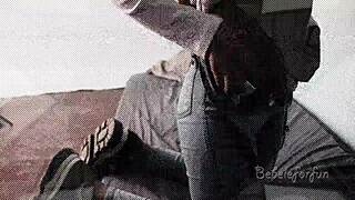 oh man, bebele's doin this lovely slow dance, showin off her sexy ass...