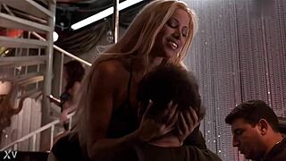 Gina Lynn raw striptease with big tits exposed