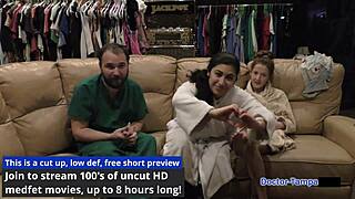 dr tampa performs tampa university entrance physical on patient jasmine rose