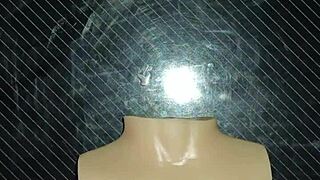 Intense Handjob Action! Using Dolly's Small Tits for a Russian Titjob on Desk with Slaps and Domination in Homemade Fetish Play!