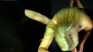 Gloryholetopsecrets Com - Can Sophia Swallow Nine Huge Cumshots At Gloryhole?