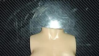 Intense Handjob Action! Using Dolly's Small Tits for a Russian Titjob on Desk with Slaps and Domination in Homemade Fetish Play!