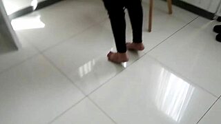 big cock t r v fucks busty big ass latina brunette barefoot in thong