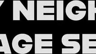 oh babe, i'm bending over for your big cock! let's fuck with deepthroat blowjob, cowgirl riding, and wet pussy lick as sexy neighbors.