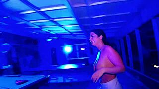 Bbc couple engages in swap game during night with deepthroat blowjob doggystyle fucking and rough interracial action