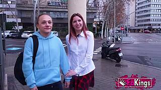 young astrid at 18 introduces her high school friend and they connect intimately for the audience