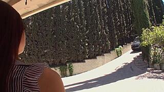 Emotional passion surges as Erena Sasamiya reunites with her long-distance lover for heartfelt outdoor sex filled with deep connection and intimacy