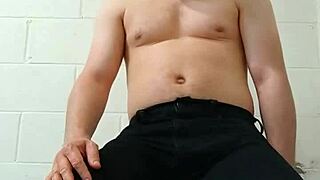 Twinks make daddy piss in solo masturbation session. The gay twink jerks off wildly to please him!