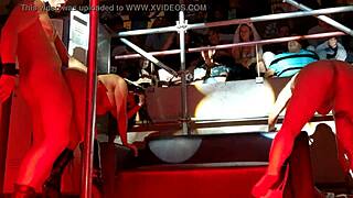 Keisha Ortega and Mary Rider ride in a threesome at an outdoor swinger party with blowjob action. Capitano Eric gives cumshot on their faces during the public group sex.