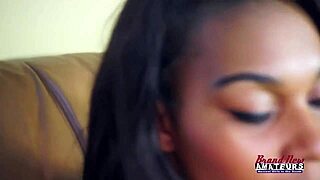 Why is Skylar on the couch letting him tease her clit with that fast toy before rimming?