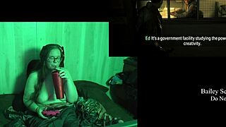 naked lake house playthrough part 2 with big tits bbw brunette in glasses getting fat and natural 😏