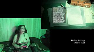 naked lake house playthrough part 2 with big tits bbw brunette in glasses getting fat and natural 😏