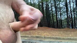 I captured Clitlicker662 in the forest flashing hairy pussy during solo masturbation. Update 32 img 1340 from Feb 16 2025 shows wild outdoor orgasm.