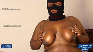 Big tits bbw gets sweet fat pussy foreplay in hot homemade b-roll