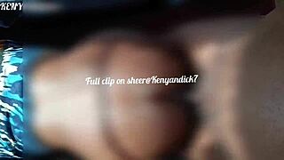 African Amateur Couple Does Hardcore Doggystyle Pussy Fucking In Homemade Ebony Porn On Sheer