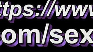 this erotic video shows sexy milf in fetish stockings and lingerie doing solo with big natural tits