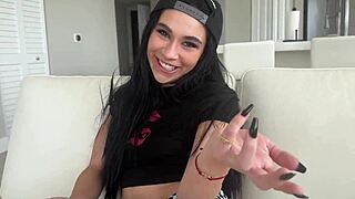 hey, this teen goth step sister rides you pov in missionary until creampie in her wet pussy! 🖤💦
