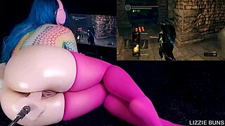 Oh wow, check out this dark souls fuck machine challenge with iron golem cumming and squirting at the end! 😈