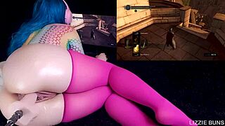 Oh wow, check out this dark souls fuck machine challenge with iron golem cumming and squirting at the end! 😈