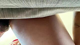 ugh i love givin dirty nasty head then takin big black cock in anal with ebony slut ridin pov style til creampie oops