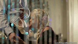 Watch this blowjob voyeur action live from Germany with CFNM handjob and cumshot fun