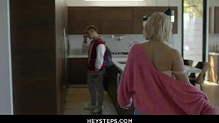 damn stepmother ryan keely takes big cock deepthroat and titty fuck in wild sex!