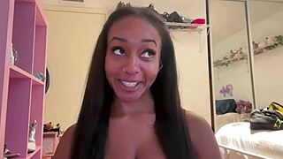 Man, Lily Starfire dives deep in this backstage ebony big ass scene