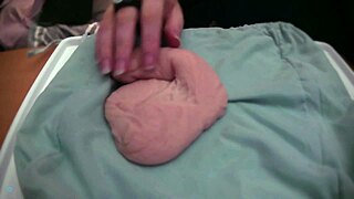 oh man i love playin with this soft limp fake cock but no sound oops
