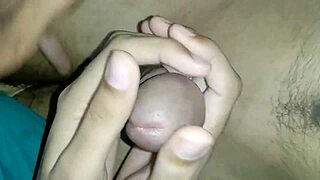 Desi Indian Cute Girlfriend Fingering with Huge Cock Massage and Big Dick Action