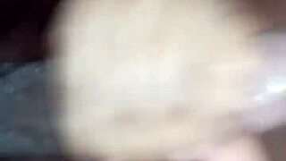 Kenyan girl deepthroating big black cock and swallowing cum in mouth