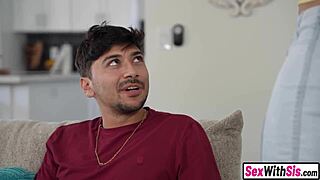 hey this bratty brazilian teen 18+ stepsis is dominating her stepbro into pounding her big ass hard