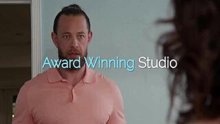 Dressing up his pretty young teen as sex demon for hardcore monster fucking