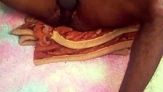 She got on top riding ebony milf in homemade amateur sex