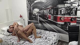 I get this Spanish teen Bella Rico all oiled up for a hot massage and fuck session