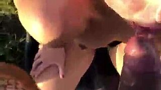 oh man, that perfect blowjob from my submissive girlfriend outdoors felt insanely good.