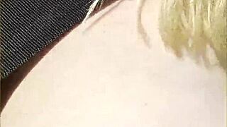 Wifey casually shows off her big tits while driving around town. She flashes them boldly in part one of the fun ride.