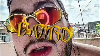 In this narrative, friends engage in brotheragem after the game, captured fully in the USA scene on red.