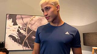 I hired a prostitute with a big cock and fucked him hardcore in front of my cuckold husband.