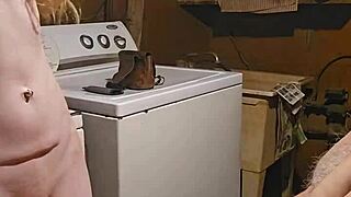 wife and i stripped down in the bedroom, licking and masturbating each other with sloppy foreplay